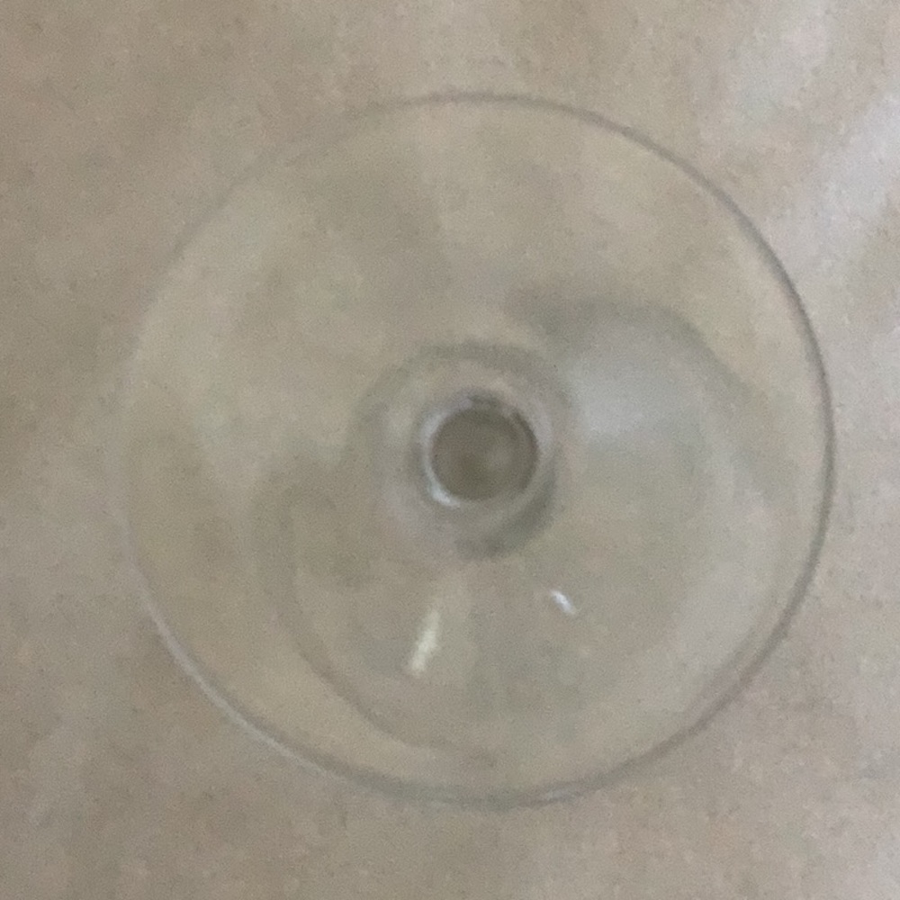 Vintage Depression Pressed Glass "Grape on Grid" Wine Cordial Stem Glasses (2) - Picture 5 of 7